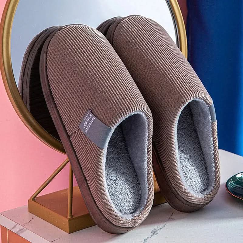 Raina | Women's Winter Plush Cotton Slippers