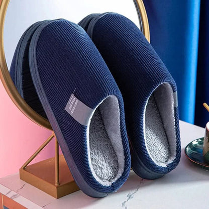 Raina | Women's Winter Plush Cotton Slippers