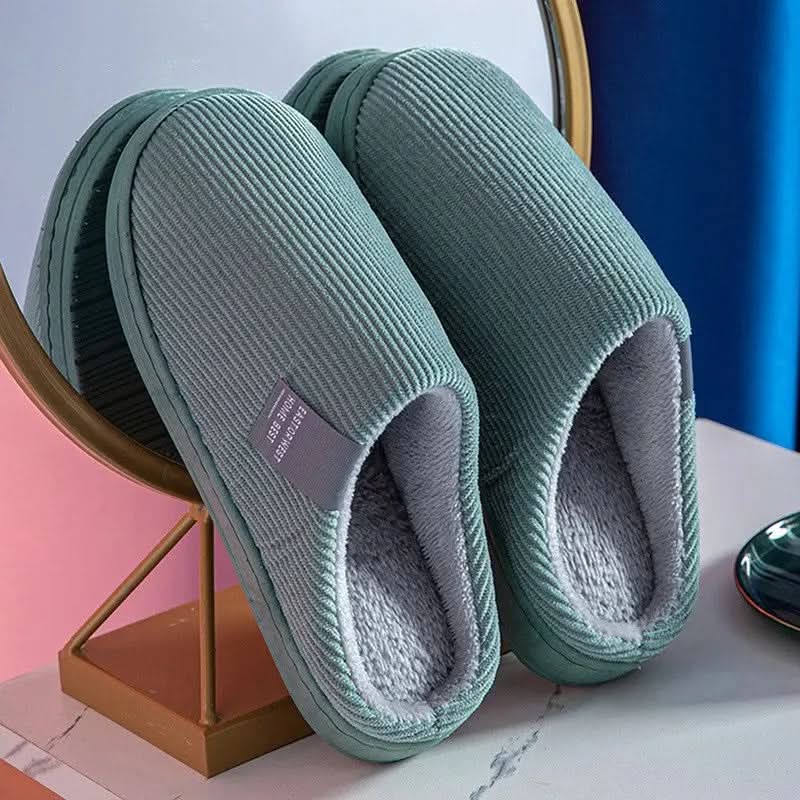 Raina | Women's Winter Plush Cotton Slippers