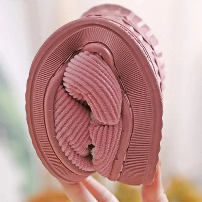 Raina | Women's Winter Plush Cotton Slippers