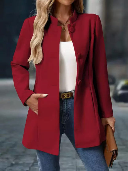 Ericka | Women's Stand Collar Casual Coat