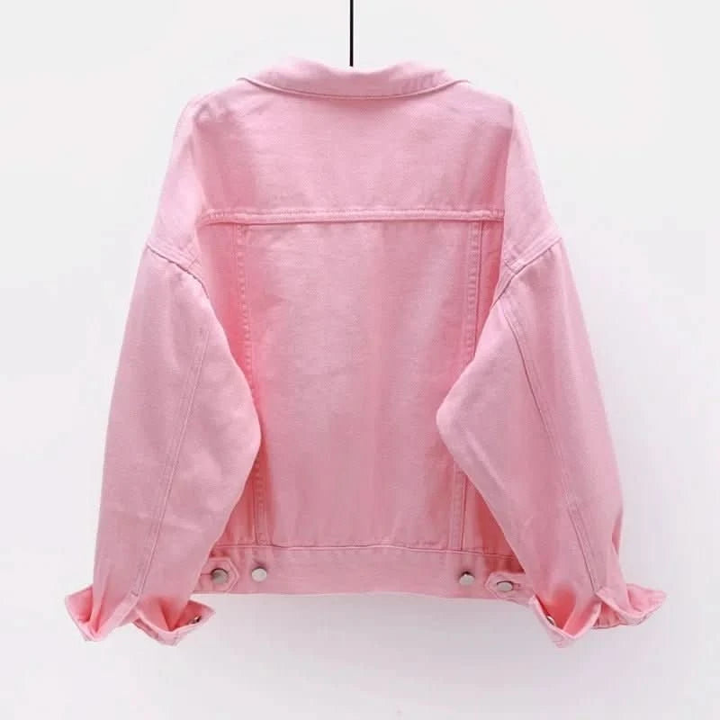 Sabrina | Women's Oversized Jean Jacket Relaxed Fit
