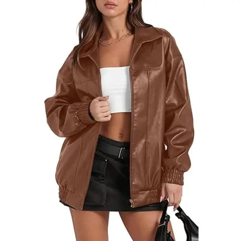 Briana | Women's Oversized Zip-Up Casual Jacket