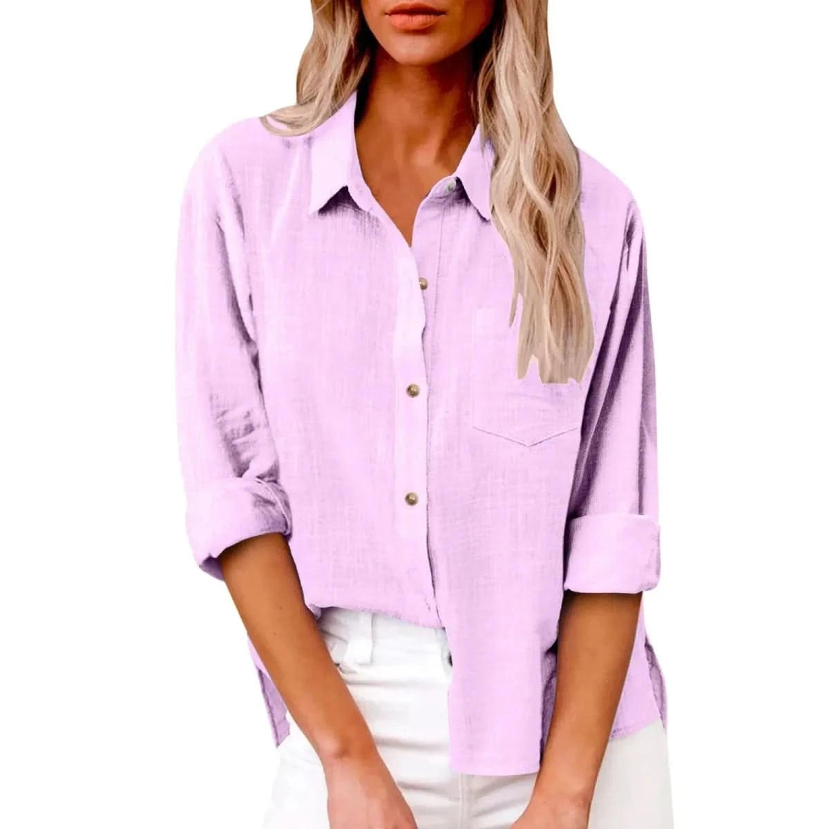 Jill | Women's Casual Long Sleeve Relaxed Top