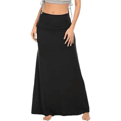 Lillian | Women's High Waist A-Line Maxi Skirt