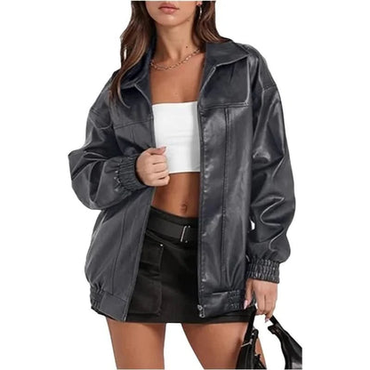 Briana | Women's Oversized Zip-Up Casual Jacket