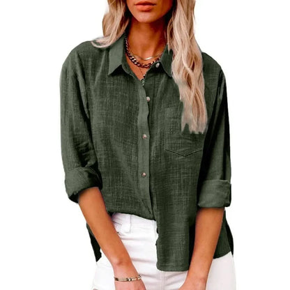 Jill | Women's Casual Long Sleeve Relaxed Top