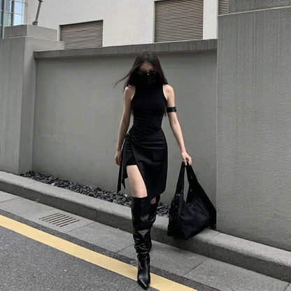 Kadence | Botas hasta la rodilla de punta fina para mujer
