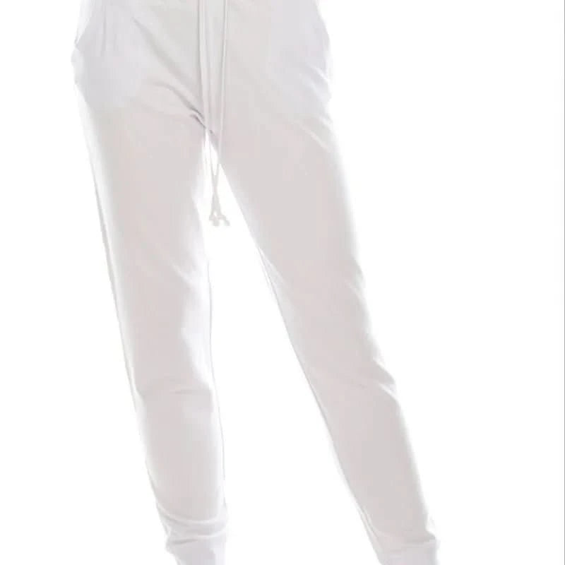 Nicole | Women's Elastic Waist Tapered Jogger Trousers