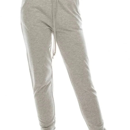 Nicole | Women's Elastic Waist Tapered Jogger Trousers