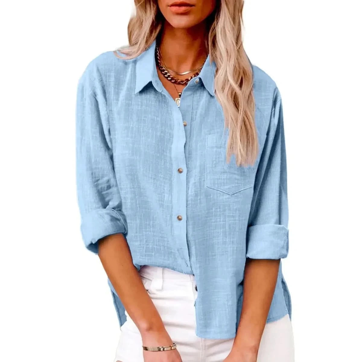 Jill | Women's Casual Long Sleeve Relaxed Top