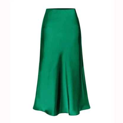Amanda | Women's High Waisted Mermaid Maxi Skirt