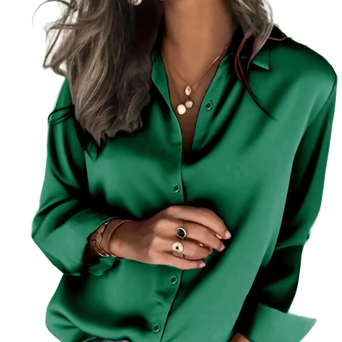 Brittany | Women's Relaxed Button-Down Shirt