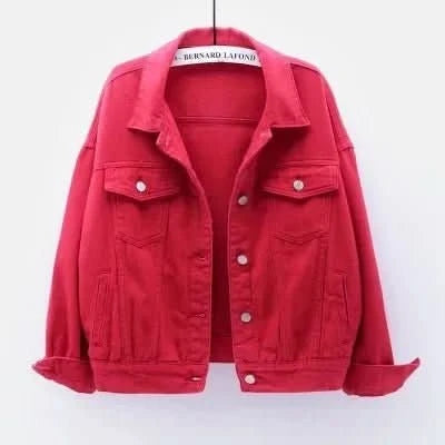 Sabrina | Women's Oversized Jean Jacket Relaxed Fit