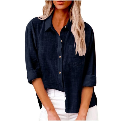 Jill | Women's Casual Long Sleeve Relaxed Top