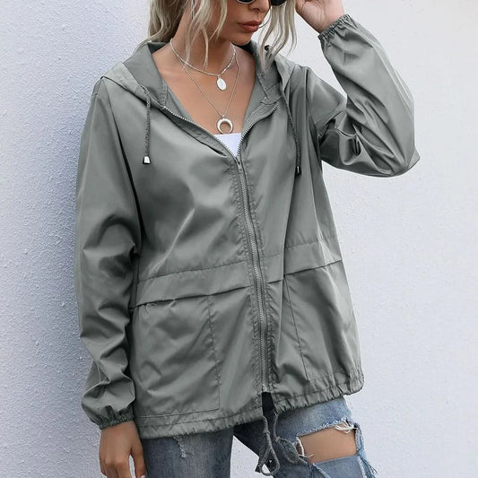 Sloane | Women's Waterproof Hooded Windbreaker Jacket