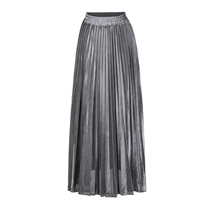 Kira | Women's Pleated High-Waist Maxi Skirt