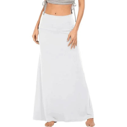 Lillian | Women's High Waist A-Line Maxi Skirt