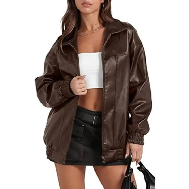 Briana | Women's Oversized Zip-Up Casual Jacket