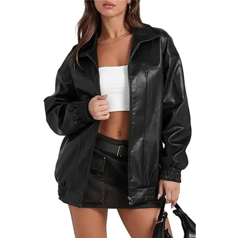 Briana | Women's Oversized Zip-Up Casual Jacket