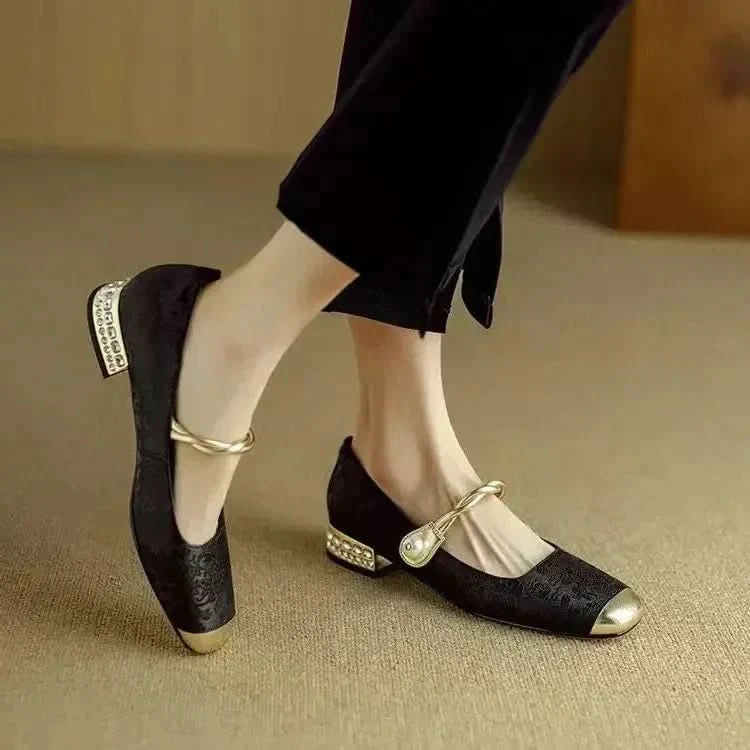 Blair | Zapatos cómodos de estilo vintage con correa para mujer