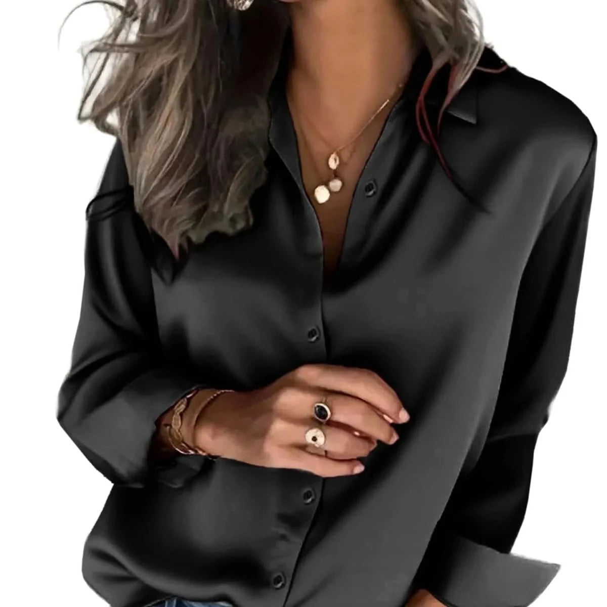 Brittany | Women's Relaxed Button-Down Shirt