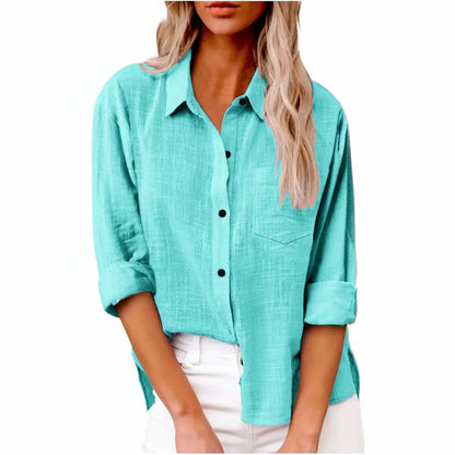 Jill | Women's Casual Long Sleeve Relaxed Top