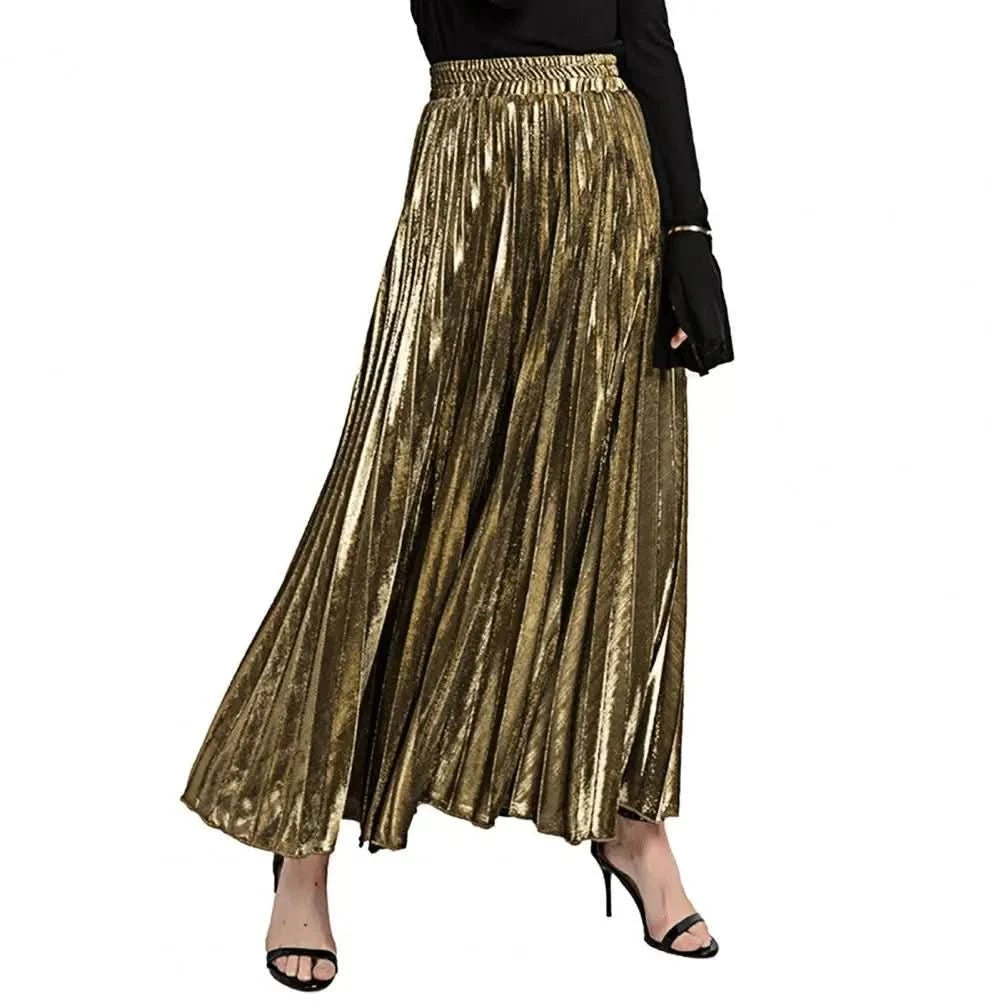 Kira | Women's Pleated High-Waist Maxi Skirt