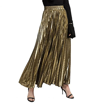 Kira | Women's Pleated High-Waist Maxi Skirt