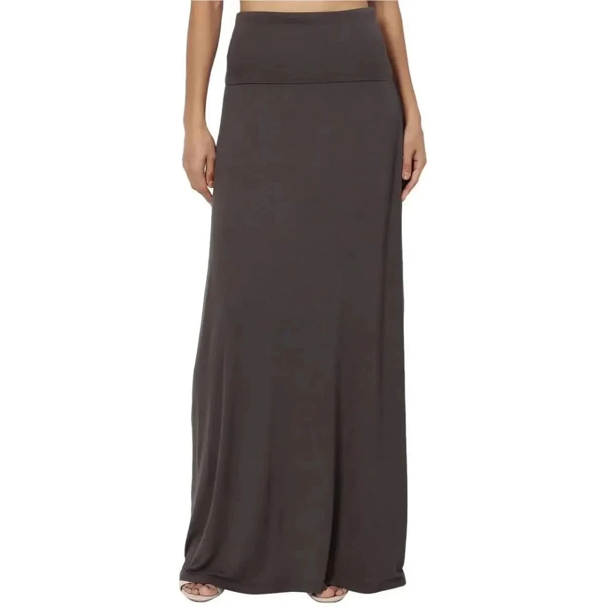Lillian | Women's High Waist A-Line Maxi Skirt
