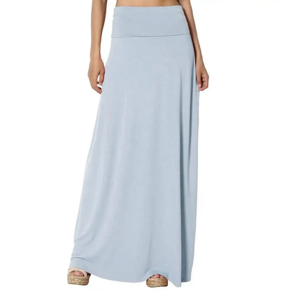 Lillian | Women's High Waist A-Line Maxi Skirt