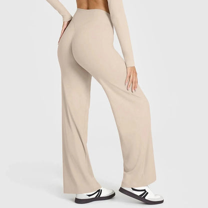 Flared Wide Leg Yoga Pants