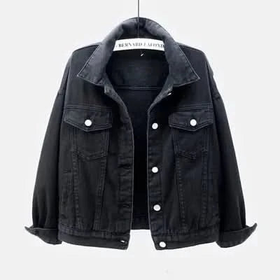Sabrina | Women's Oversized Jean Jacket Relaxed Fit