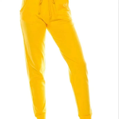 Nicole | Women's Elastic Waist Tapered Jogger Trousers