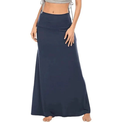 Lillian | Women's High Waist A-Line Maxi Skirt