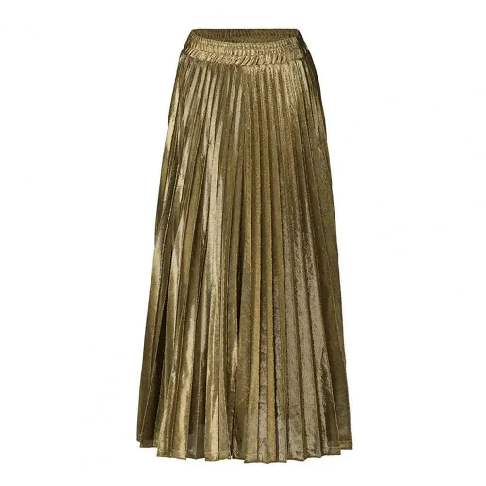 Kira | Women's Pleated High-Waist Maxi Skirt
