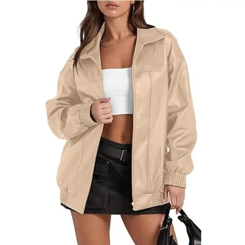Briana | Women's Oversized Zip-Up Casual Jacket