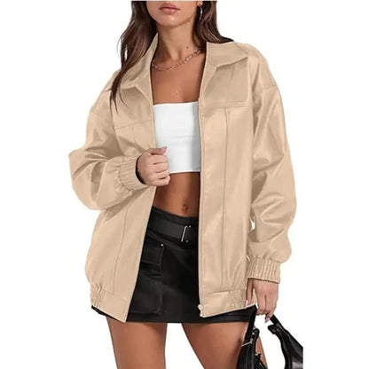 Briana | Women's Oversized Zip-Up Casual Jacket