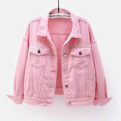 Sabrina | Women's Oversized Jean Jacket Relaxed Fit