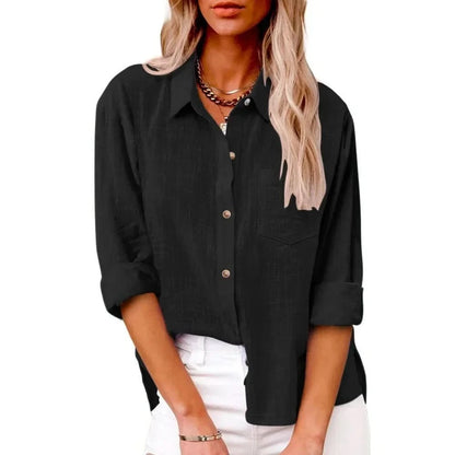 Jill | Women's Casual Long Sleeve Relaxed Top