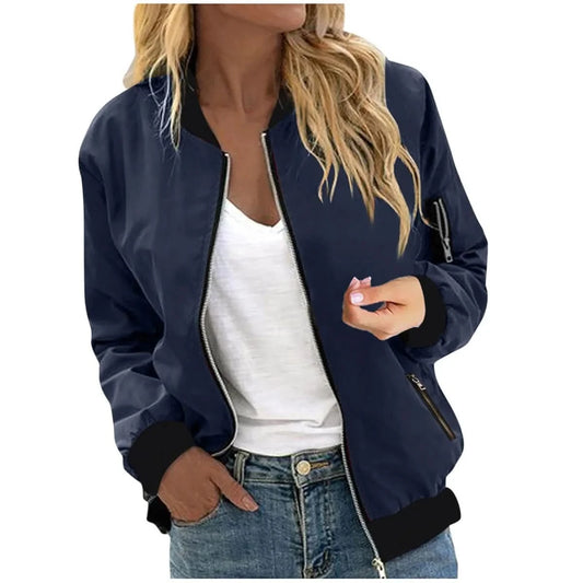 Ariana | Women's Bomber Jacket Casual Outerwear