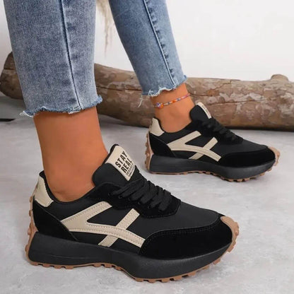 Nichole | Stützende orthopädische Schnürsneaker für Damen