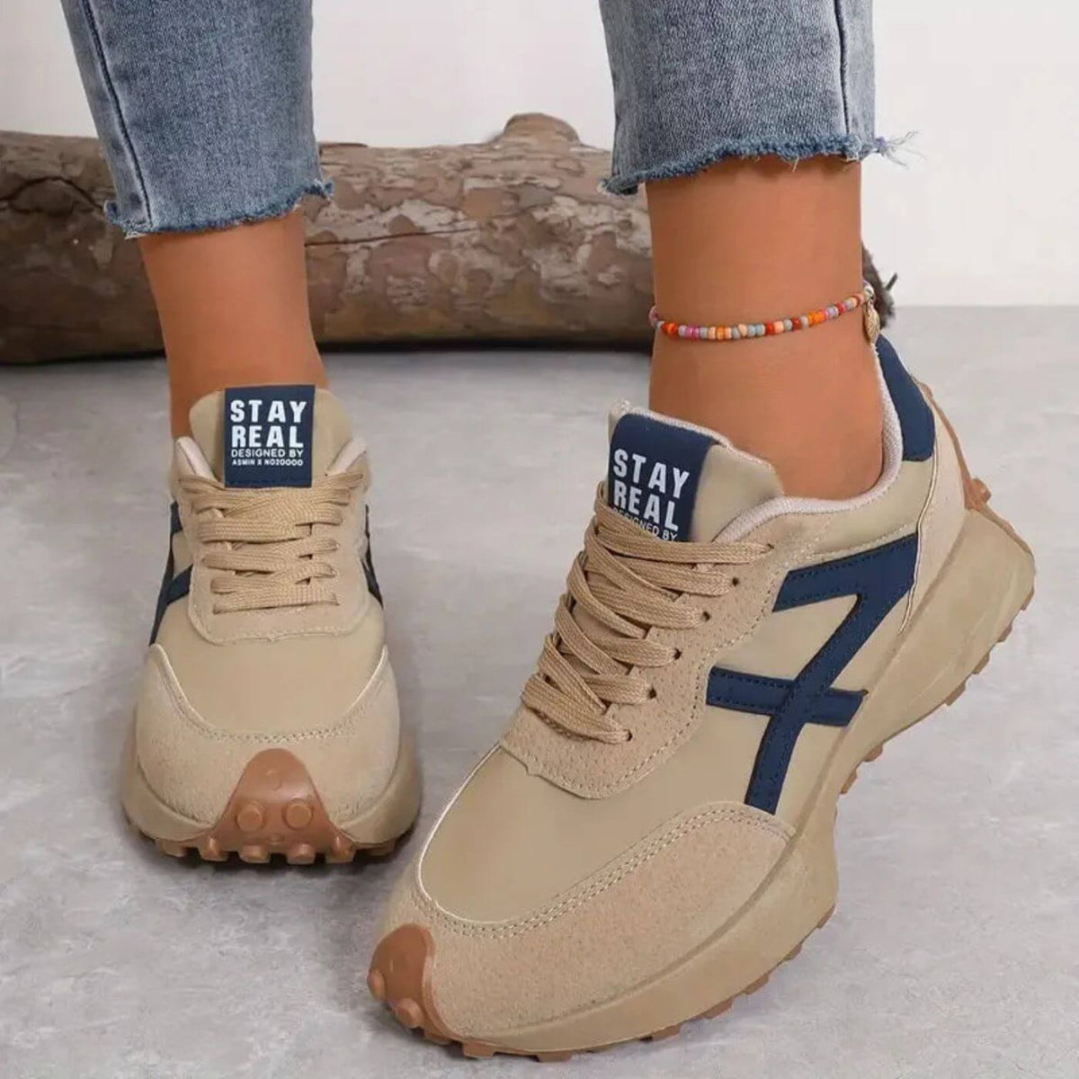 Nichole | Stützende orthopädische Schnürsneaker für Damen