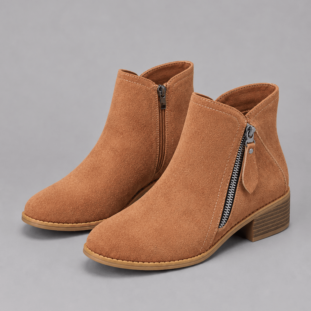 Aryanna | Women's Suede-Look Ankle Boots