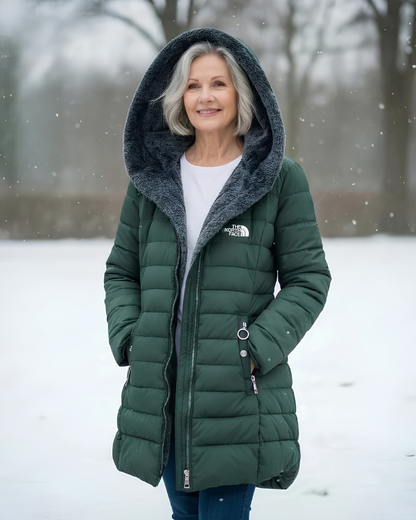 Lula | Women's Quilted Hooded Longline Winter Parka