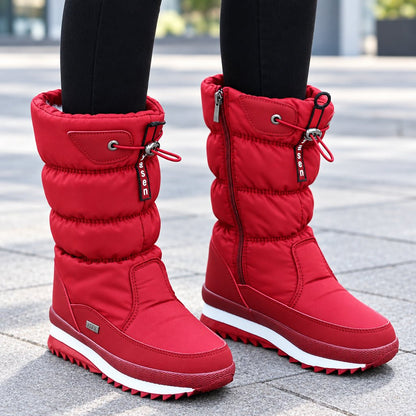 Brandie | Women's Mid-Calf Winter Boots with Platform Sole