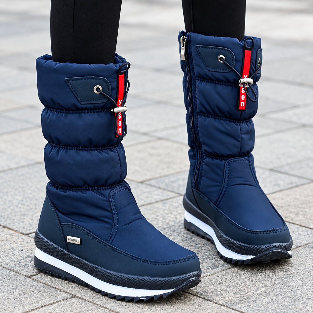 Brandie | Women's Mid-Calf Winter Boots with Platform Sole