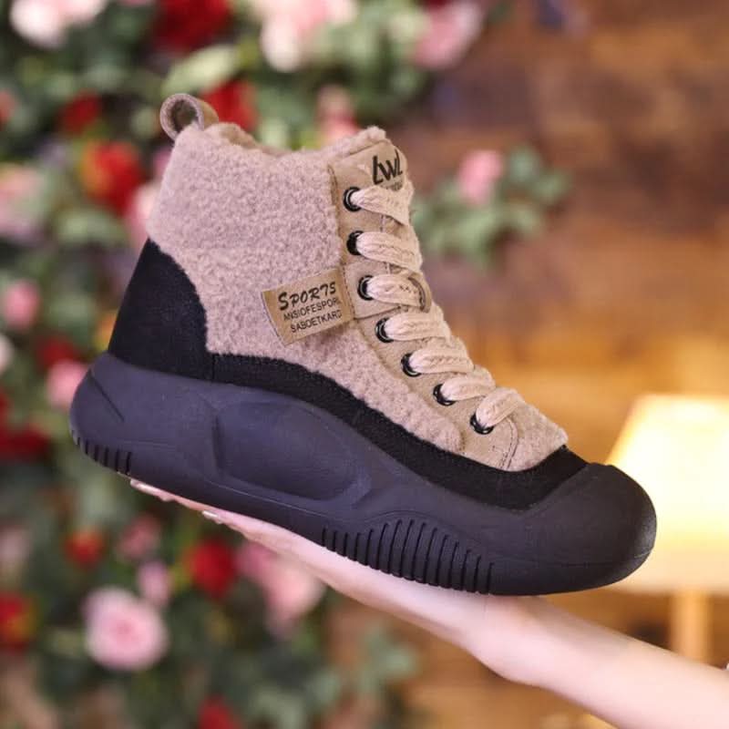 Emilia | Women's Winter High-Top Casual Trainers