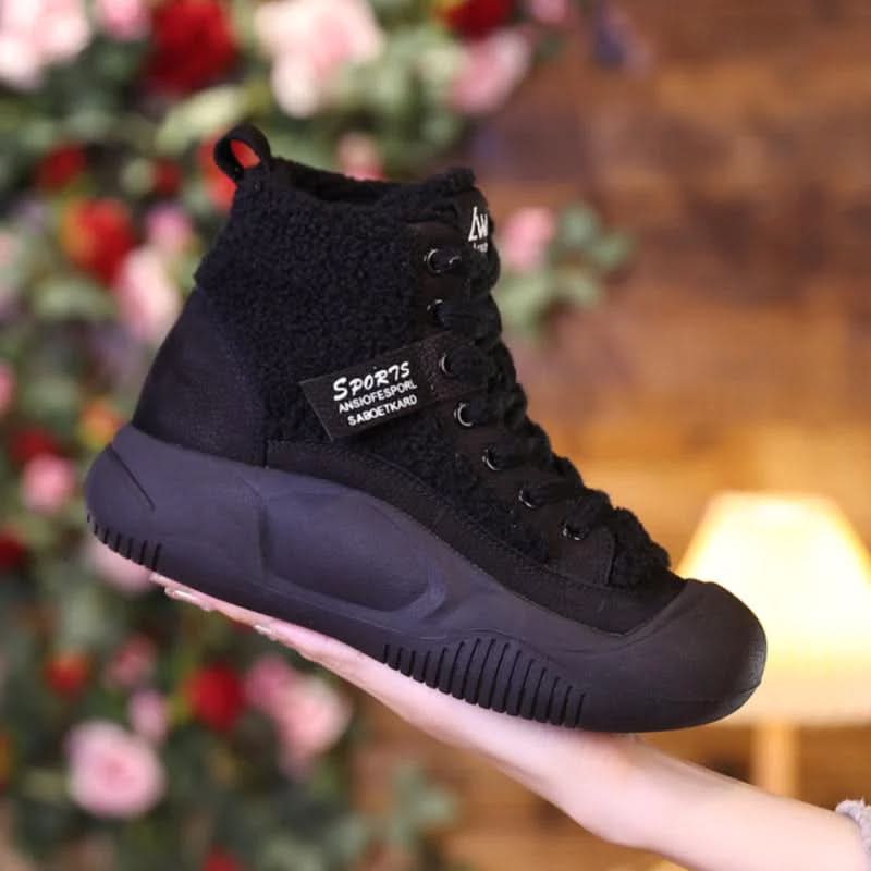 Emilia | Women's Winter High-Top Casual Trainers