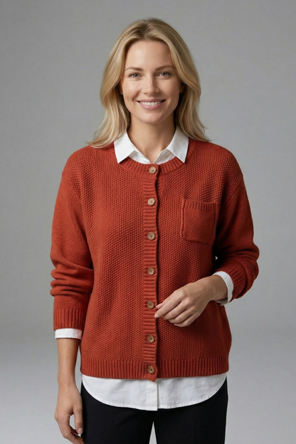 Kassidy | Women's Button-Front Knit Cardigan
